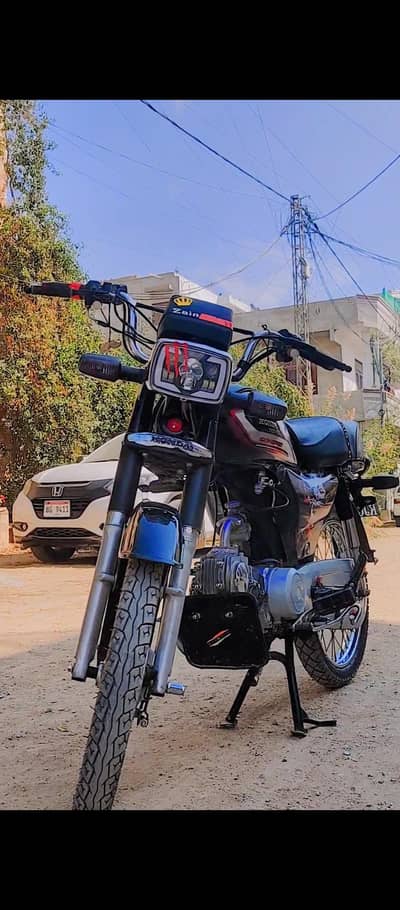 super power 2016 model convert to 2025 model or motifie ok black color