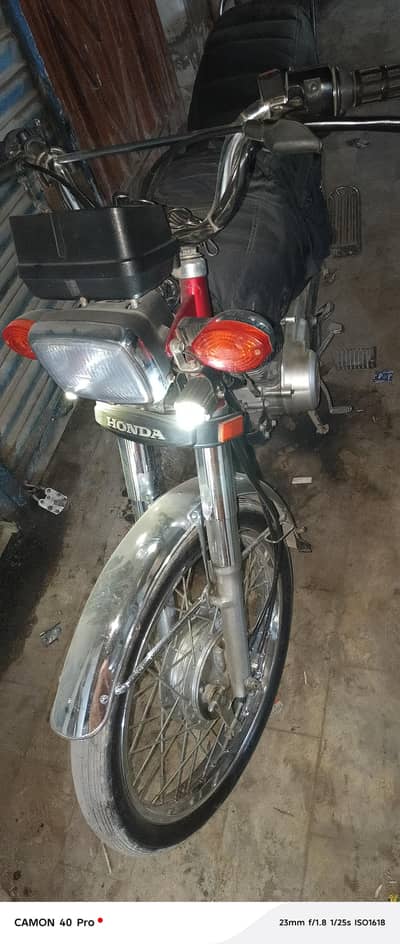 Honda cg power plus 1998 model