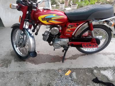 Yamaha yb100 2008 model, registration and Peshawar copy file okay alll