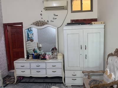 cupboard and coffee set with table