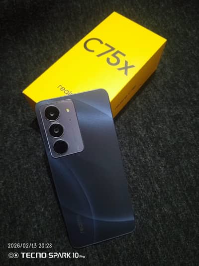 Realme C75X 12 = 128GB Total Genuine | Water proof Set