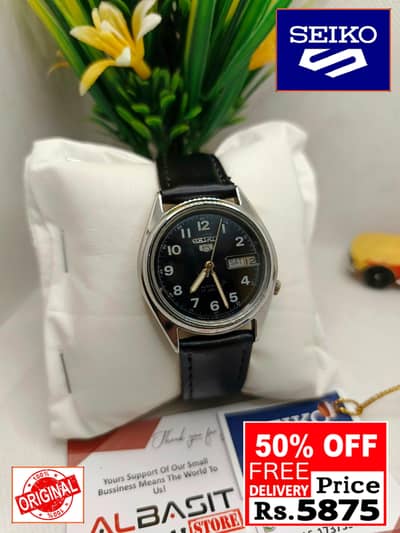 Seiko 5 Citizen Orient Automatic Pre-Owned watch Japan 03161737353