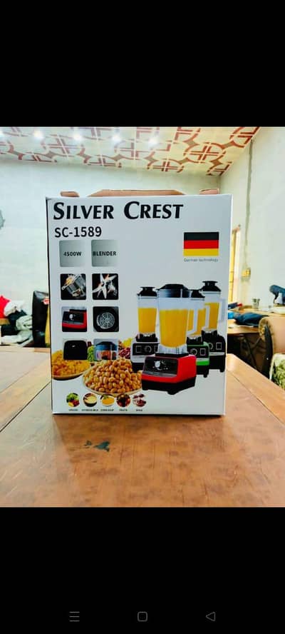 Silver Crest Juicer Set 2 in 1  Cooper Winding
