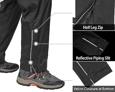 TREKKING TROUSER PANTS WITH INNER MESH LIGNING