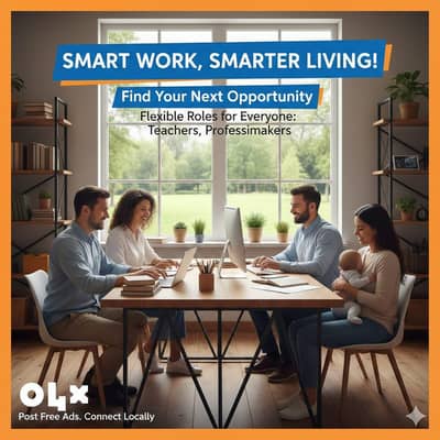 Hiring staff in LHR/ Males,Females/ Office,home base/ Part & full time