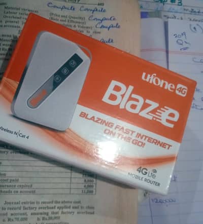 Ufone Blaze 4G – Like New – Only 3 Months Used