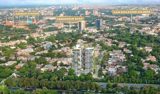 1 Bed Apartment Available On Installments On Main Canal Road