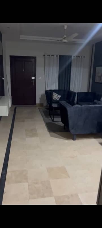 F11 Al Safa Heights 2 Furnished 1 Bed Tv L Kitchen Balcony For Rent