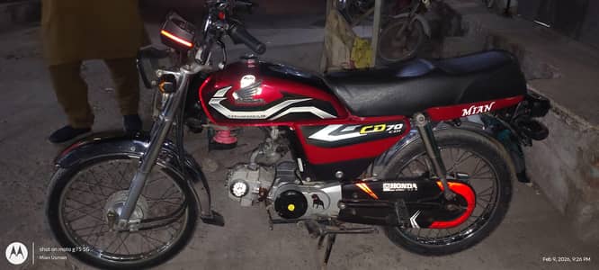 Honda CD 70 saff condition