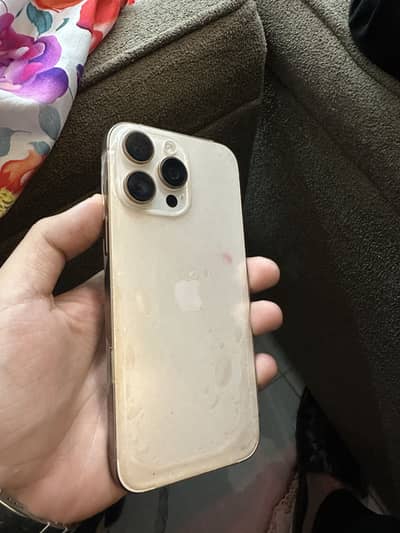 16 pro max golden 256 gb