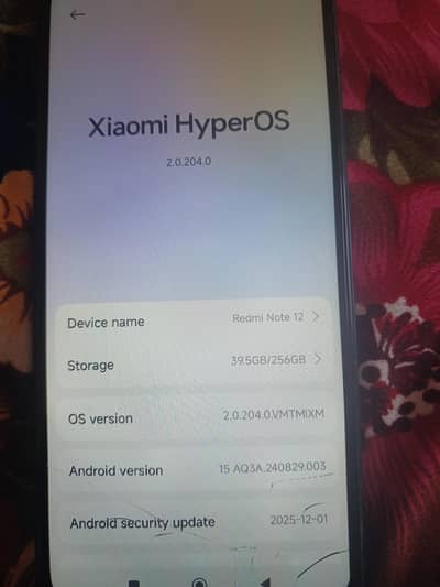 redme note 12 | 8gb| 256 gb