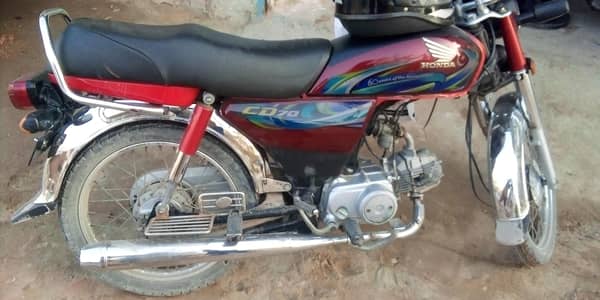 12-16-2023 ko nikli hue he wasy 24 model CD 70 Arjunt fur sael