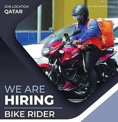Delivery Jobs for Bike Riders in Qatar