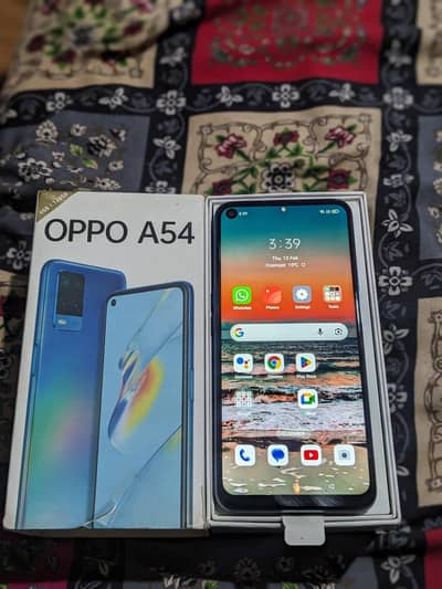 oppo a54 pta approved. 4 128.