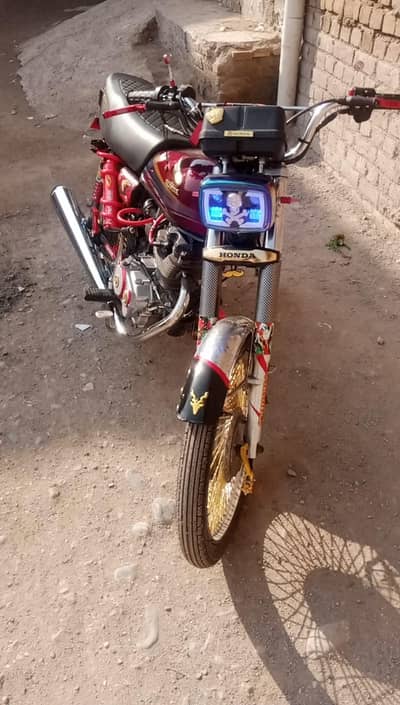 Fancy modify honda 125 2012 model