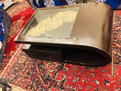 U shaped Table | American Style | Fitted Glass