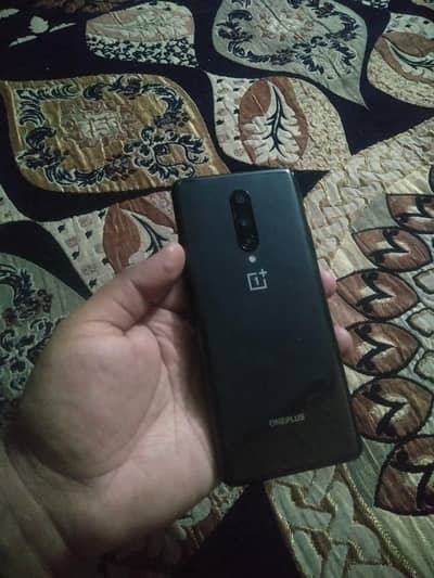 ONE PLUS 8 BLACK COLOUR PTA APPROVED