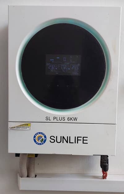 sunlife solar inverter 6 kw