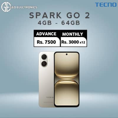 Tecno Spark Go 2 4GB 64GB On Installment