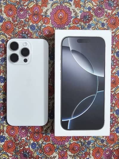 iphone 16 Pro - White Titanium