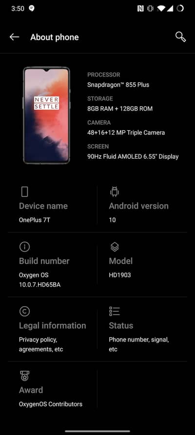 OnePlus 7T Special addition. (Exchange with latest PTA approved phones)