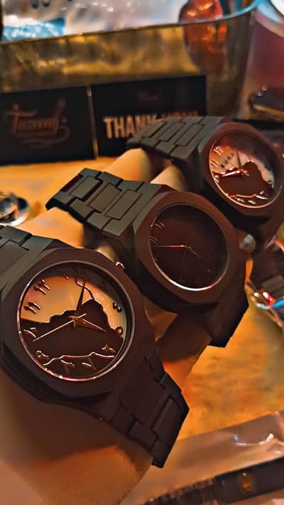 Mafia Style Black Watch