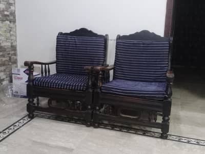 wooden 5 seater sofa(03004757650)