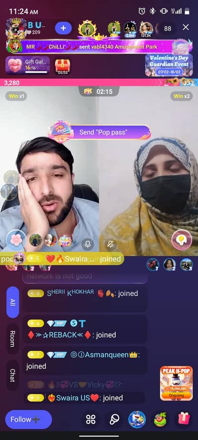 only for female's 2hrs task work  contact us +92 370 3101327