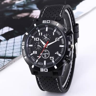 popular Aliexpress Ebay glue fashion sports Men's watch wiring strap
