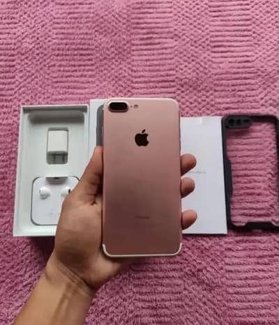 IPhone 7 plus 128 GB only WhatsApp number03468556940