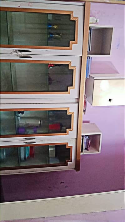 Full Bedroom Funiture Bed,Almira,DressingTable,Drawers,IronStand,Etc