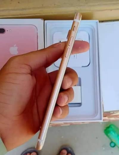 IPhone 7 plus 128 GB only WhatsApp number03468556940