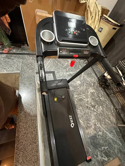 zero treadmill brand new only 1 month used .