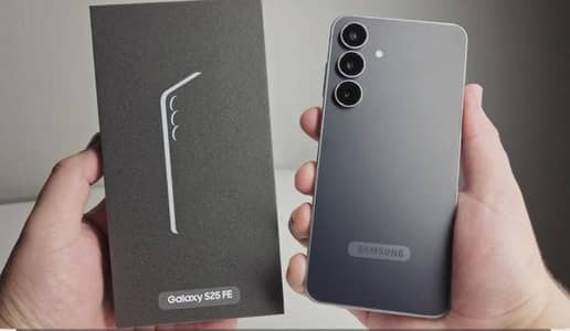 S25 FE 256GB PTA APPROVED BLACK COLOUR