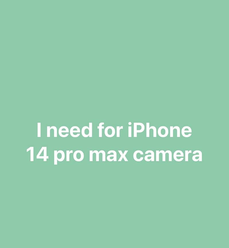 IPhone 14 Pro Max camera 0