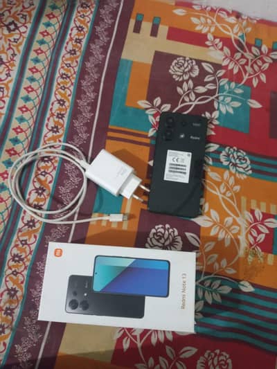 Radmi not 13 (8.256) 10/10  candishain l full box & original charging