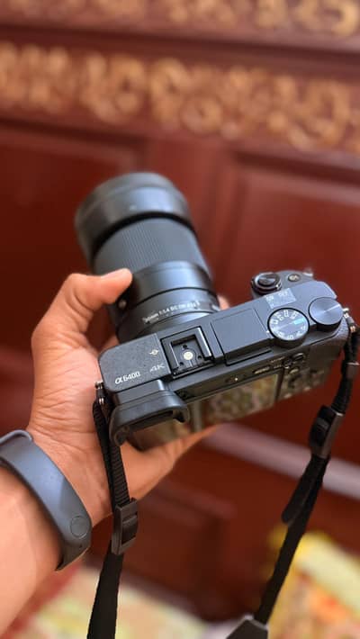 Sony a6400 with sigma 30mm 1.4