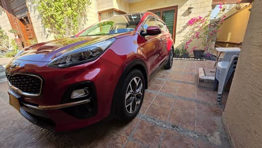 KIA Sportage AWD 2019 red
