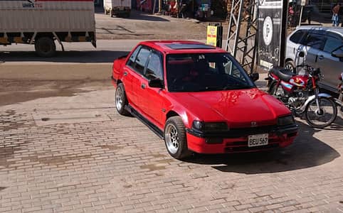 Honda civic 88 automatic, with full option