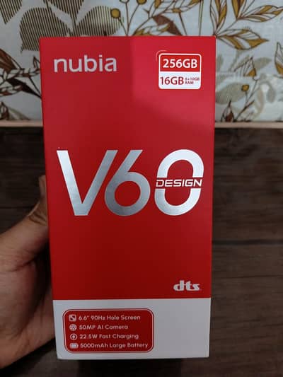 Zte nubia v60 Design