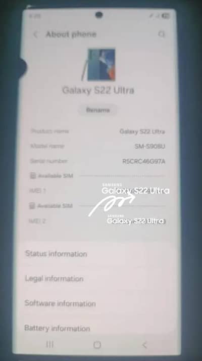 Samsung galaxy s22ultra