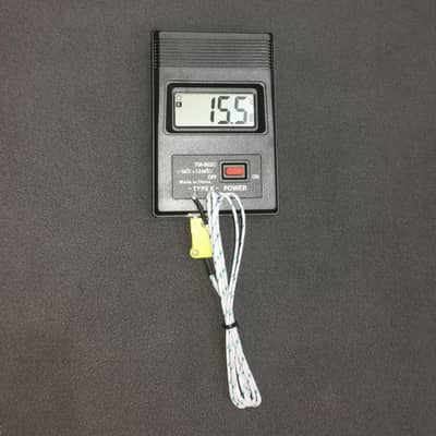 Digital LCD Temperature Meter with K-Type Thermocouple Sensor