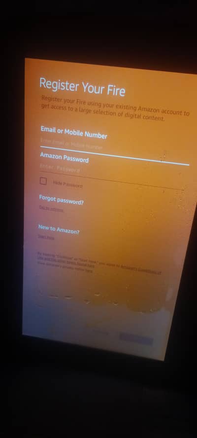 new condition amazon teblet