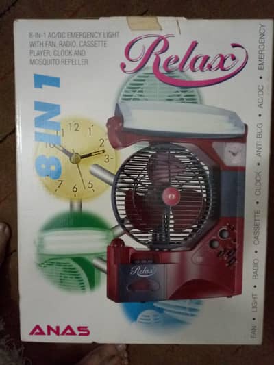 Relax Fan 8 in 1