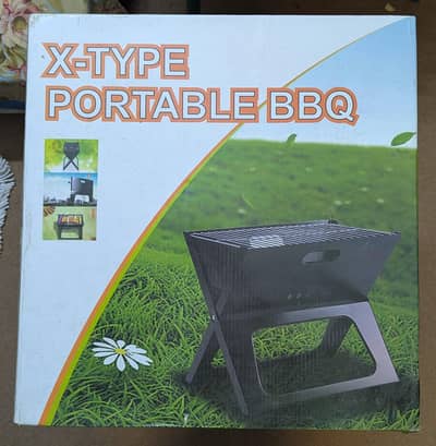 X type BBQ grill portable