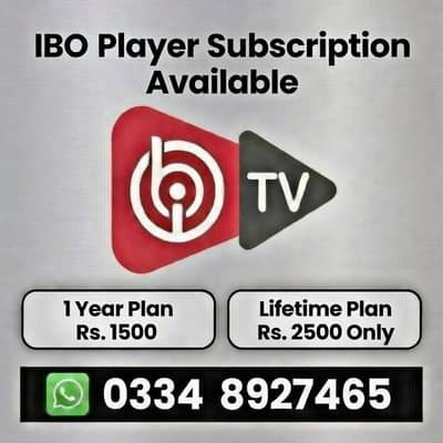 IBO Player Professional Activation – 1 Year & Lifetime Plans