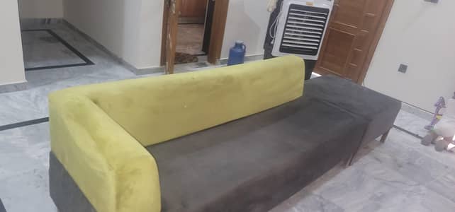 iron L shape sofa 16k