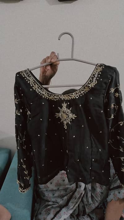 Beautiful black saree