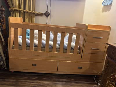 Kids baby cart ash wood