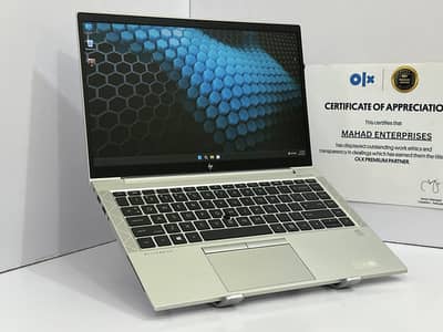 Hp elitebook g7 840 - core i7 10th generation- face & finger- 10/10